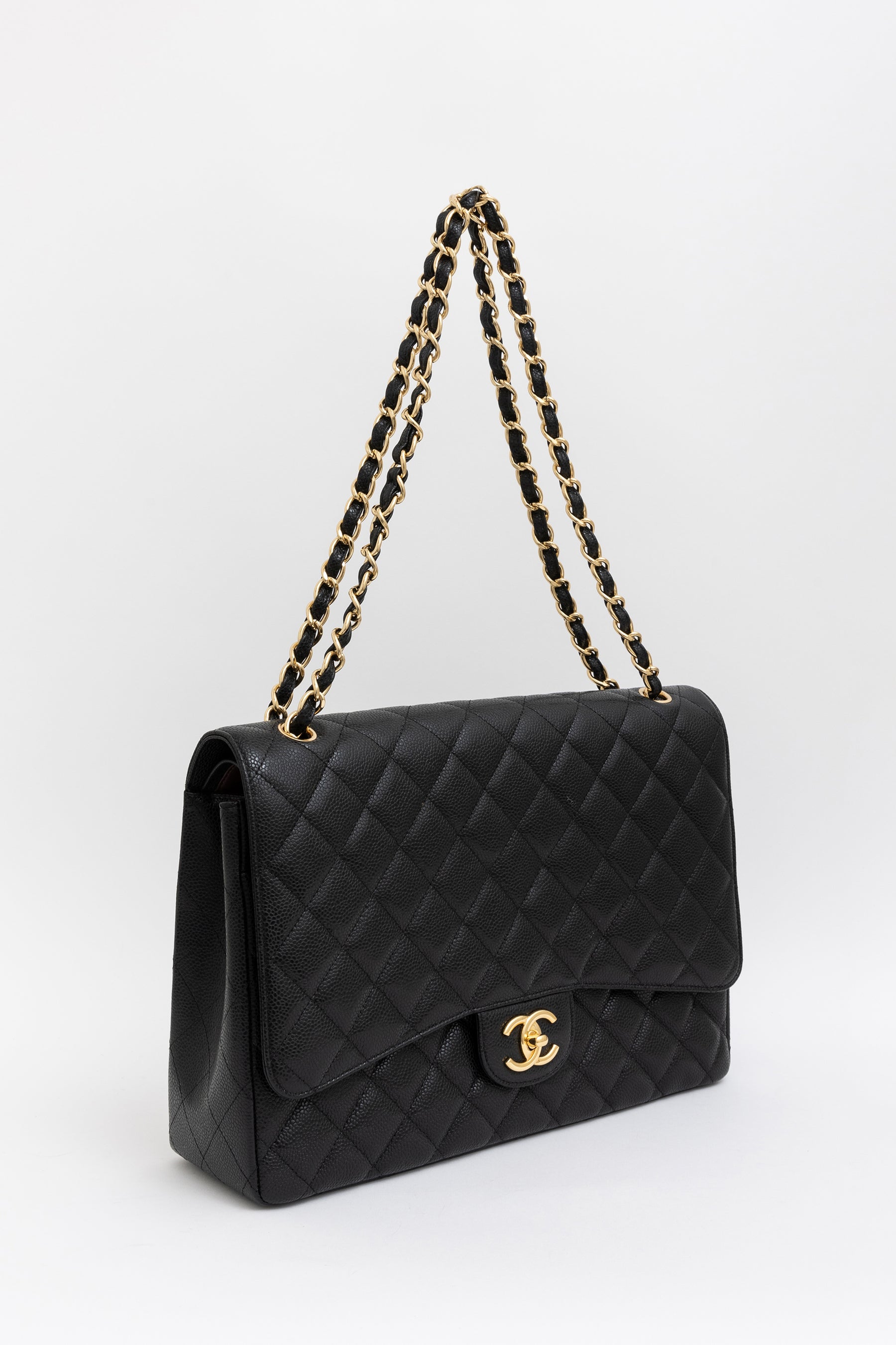 Caviar Leather Jumbo Classic Flap