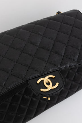 Caviar Leather Jumbo Classic Flap