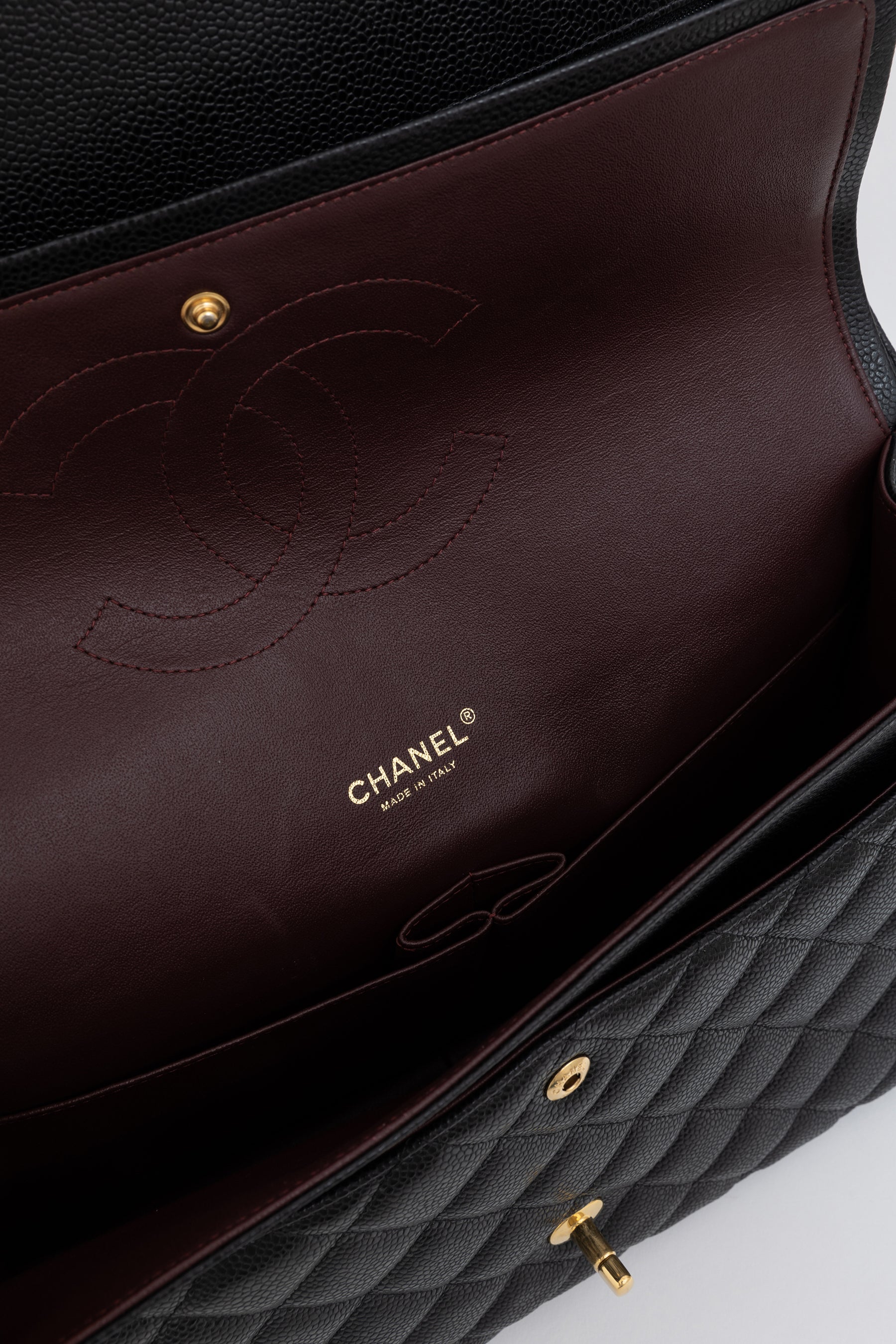 Caviar Leather Jumbo Classic Flap