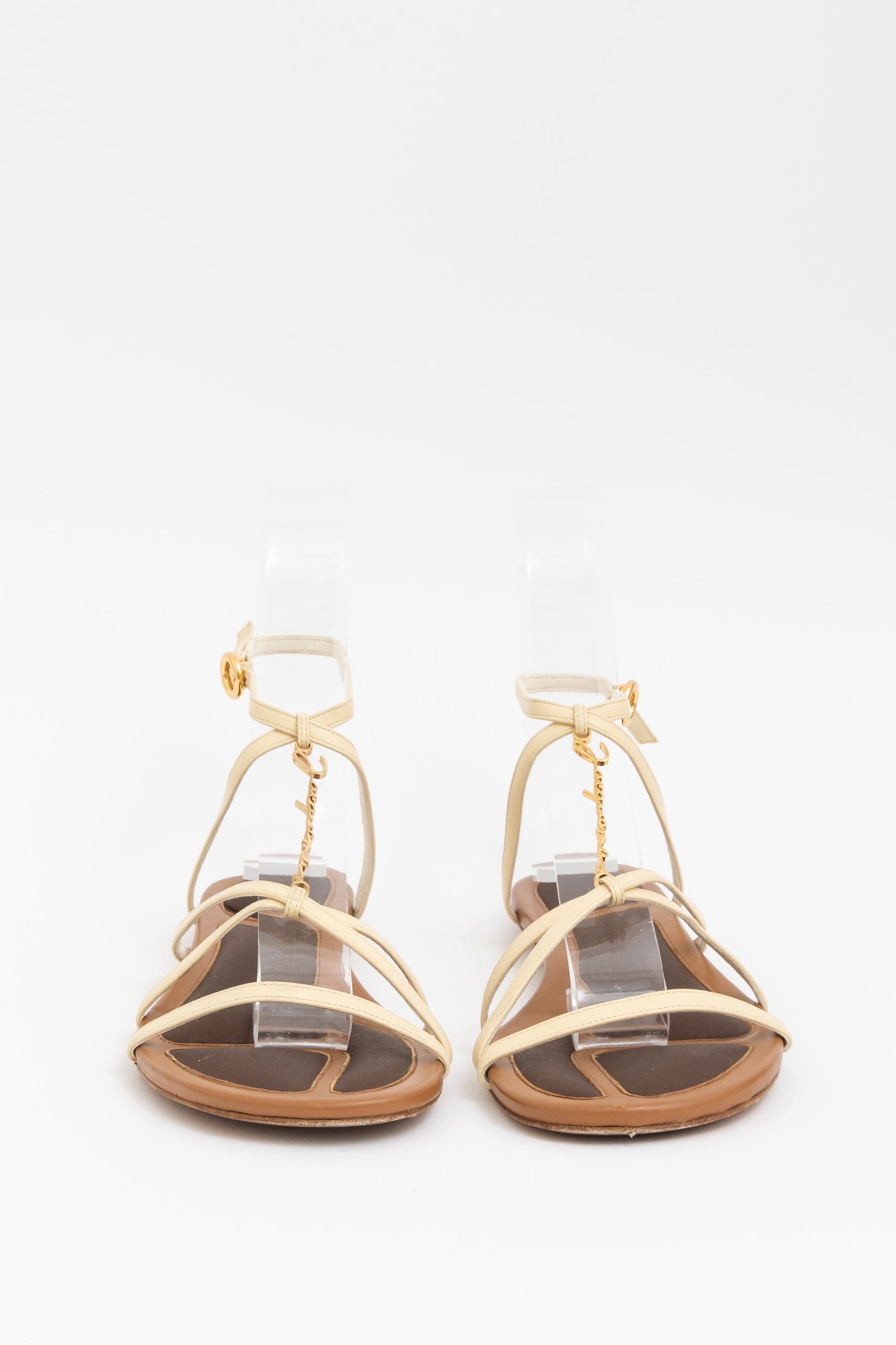 Logo Embellished Sandal