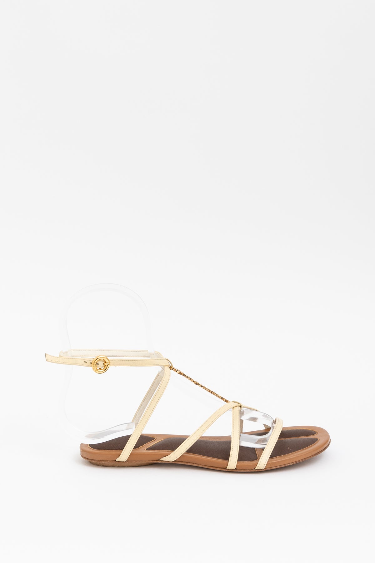 Logo Embellished Sandal