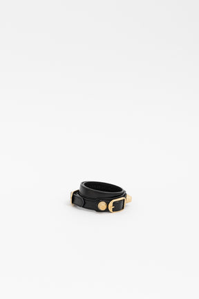 Gold M Bracelet