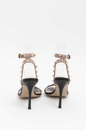 Rockstud Open Toe High Heel