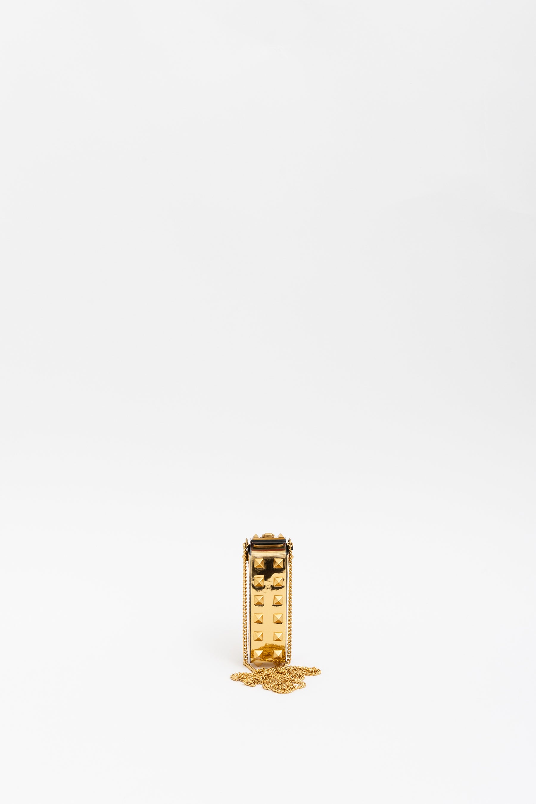 Rockstud Lipstick Case on Chain