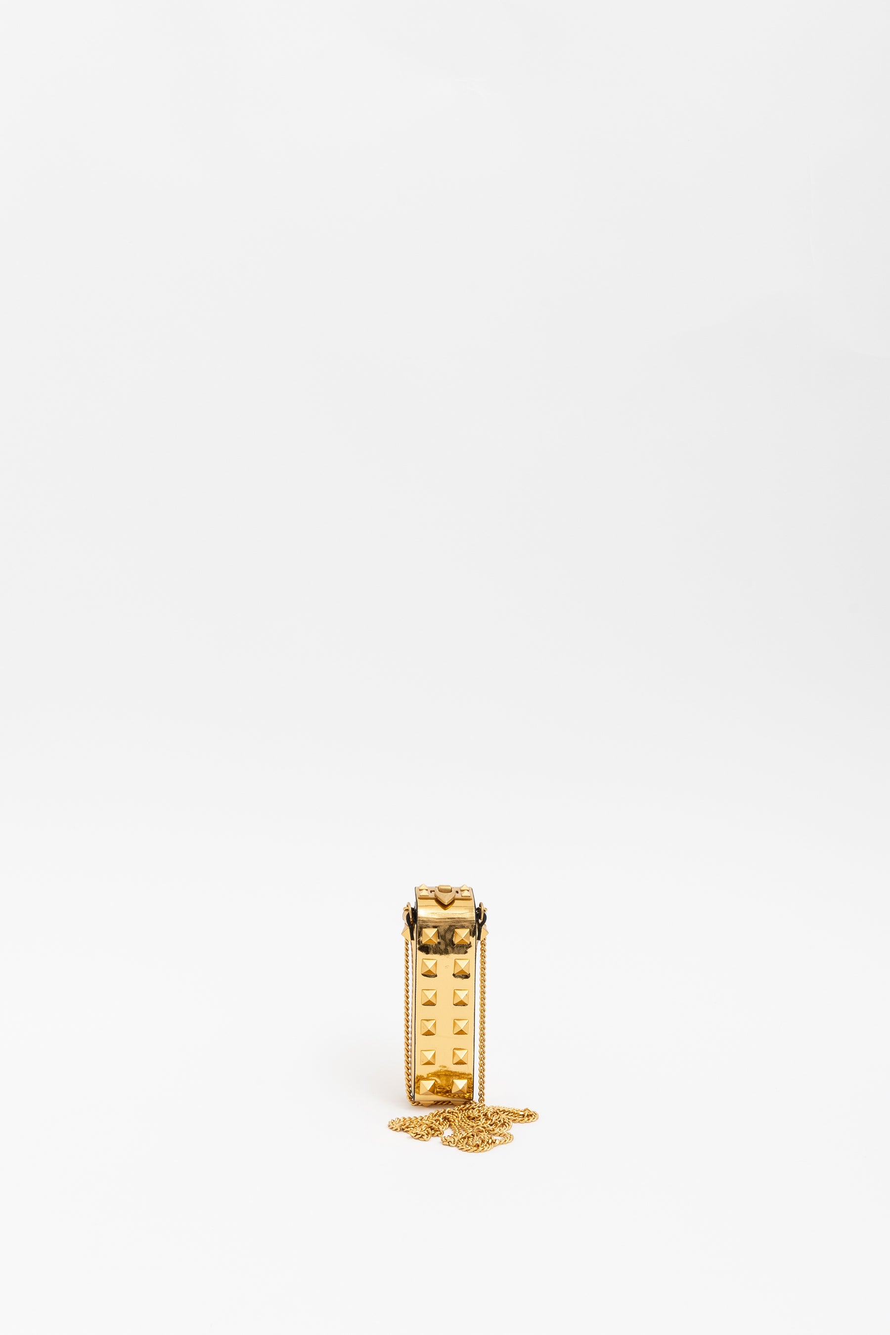 Rockstud Lipstick Case on Chain