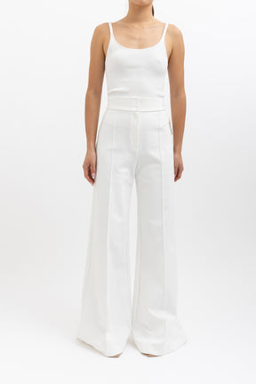 Jersey Wide Leg Trouser