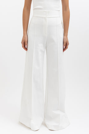 Jersey Wide Leg Trouser