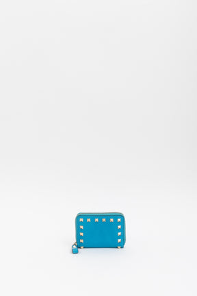 Rockstud Zip Around Wallet