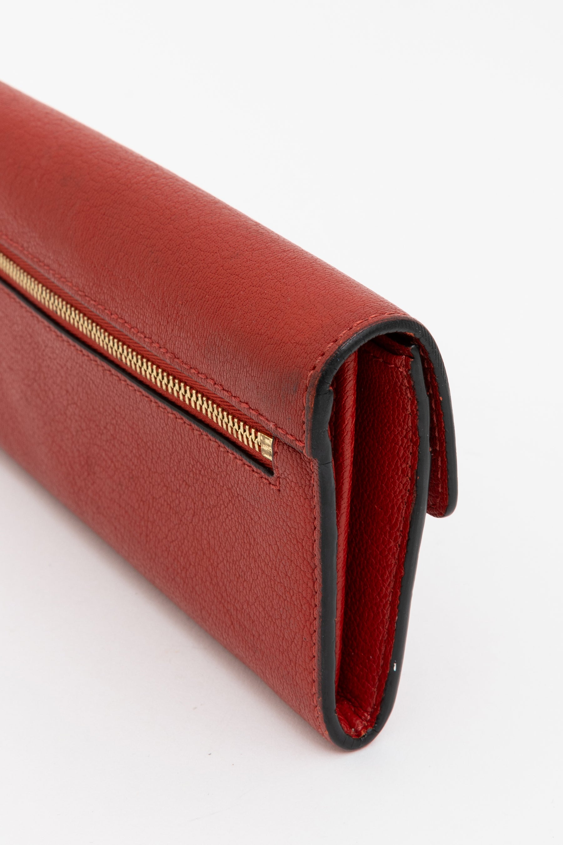 Leather Long Wallet