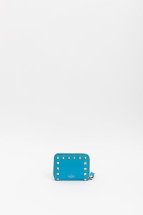 Rockstud Zip Around Wallet