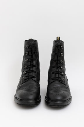 Lace Up Brogue Boots