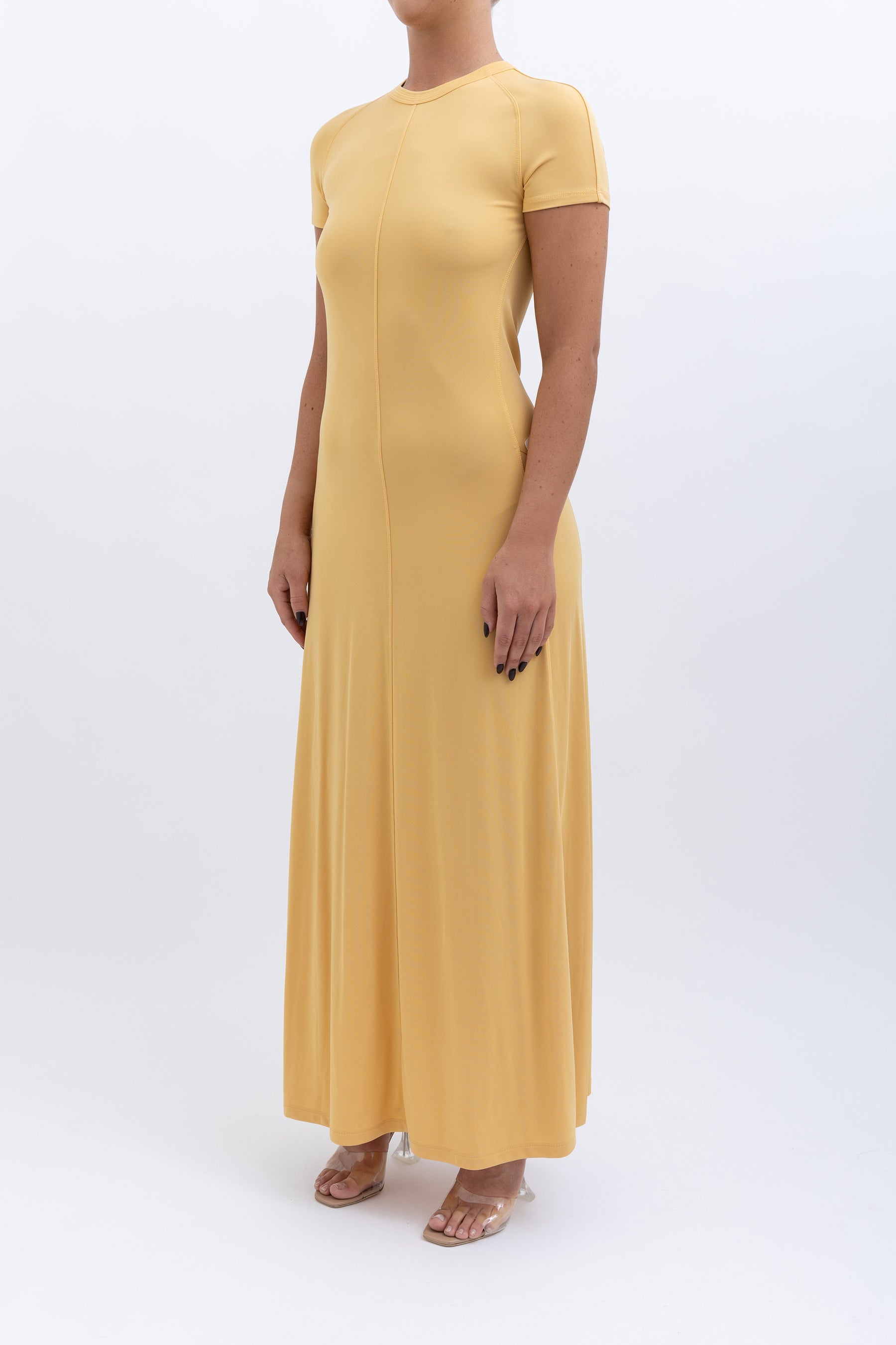 Fluid Jersey Maxi Dress