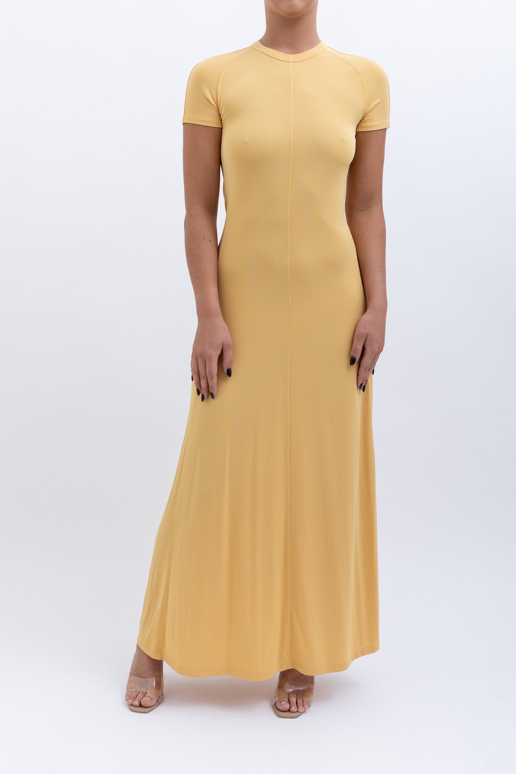 Fluid Jersey Maxi Dress