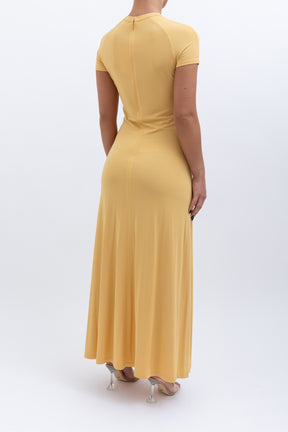 Fluid Jersey Maxi Dress