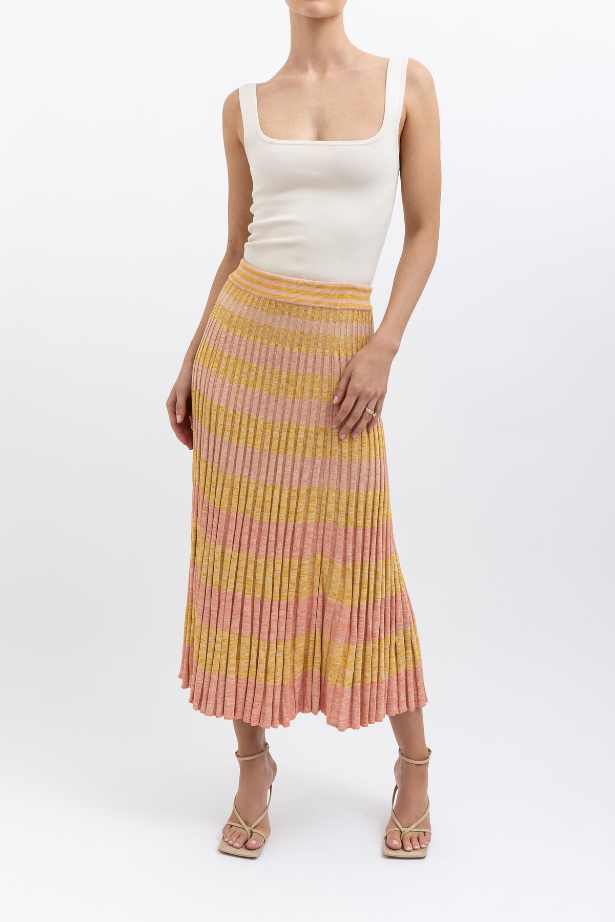 Postcard Knit Skirt