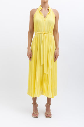 Sunray Halterneck Dress