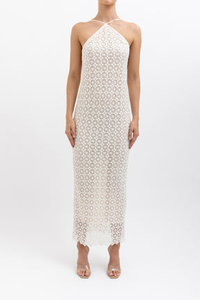 Yve Lace Midi Dress