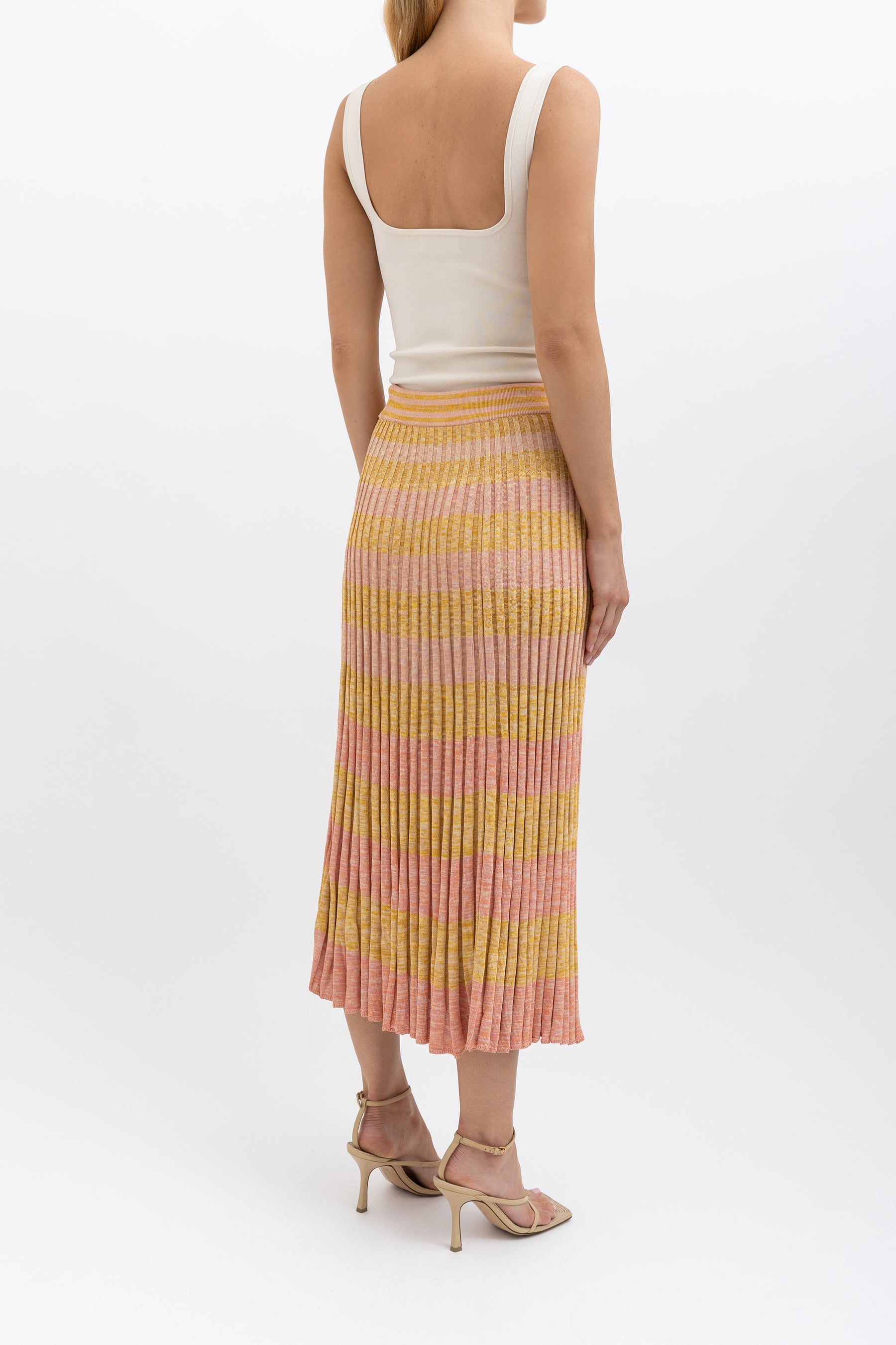 Postcard Knit Skirt