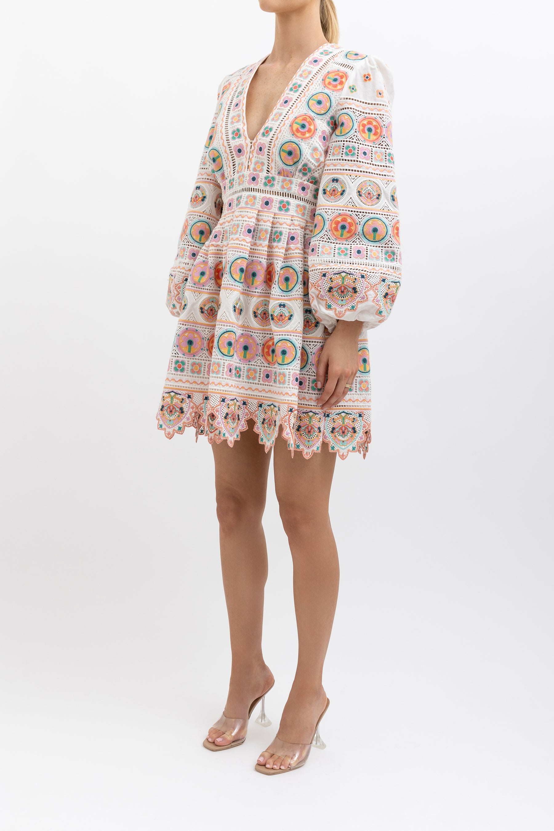 Brighton Plunge Mini Dress