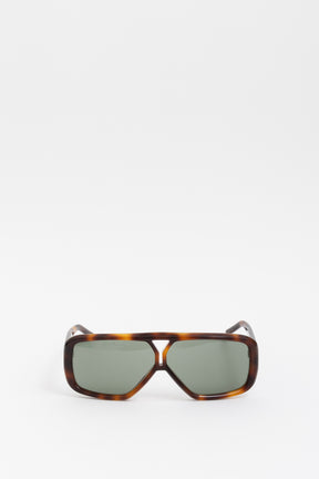 Tortoiseshell Aviator Sunglasses