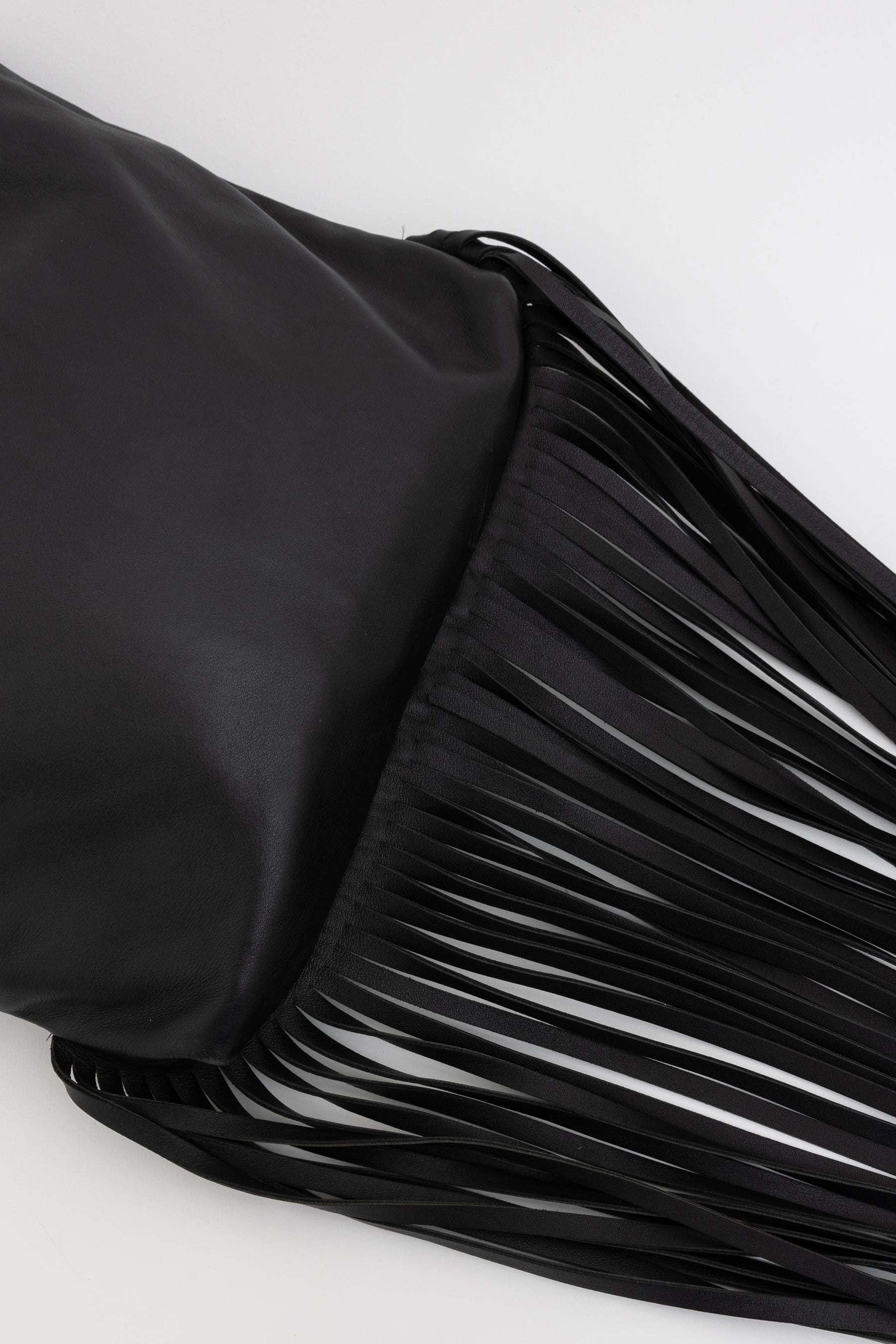 Fringed Pouch Shoulder Bag