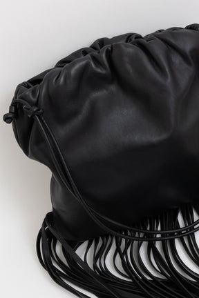 Fringed Pouch Shoulder Bag