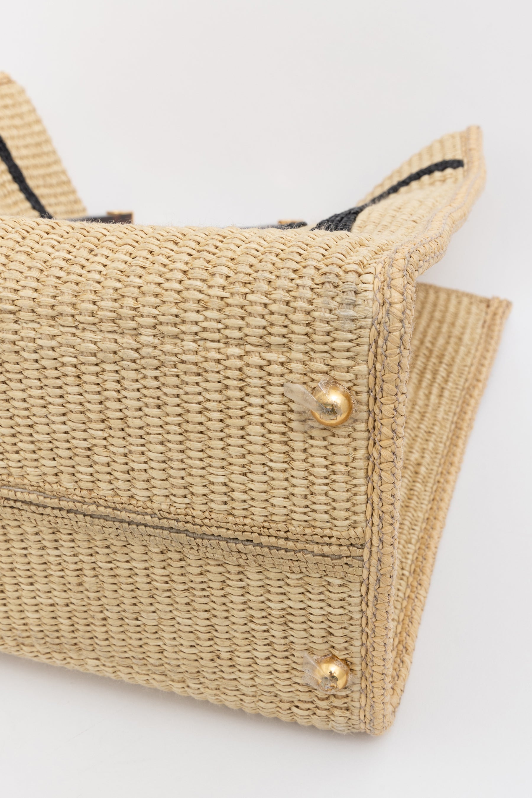 Raffia Medium Sunshine Shopper Tote