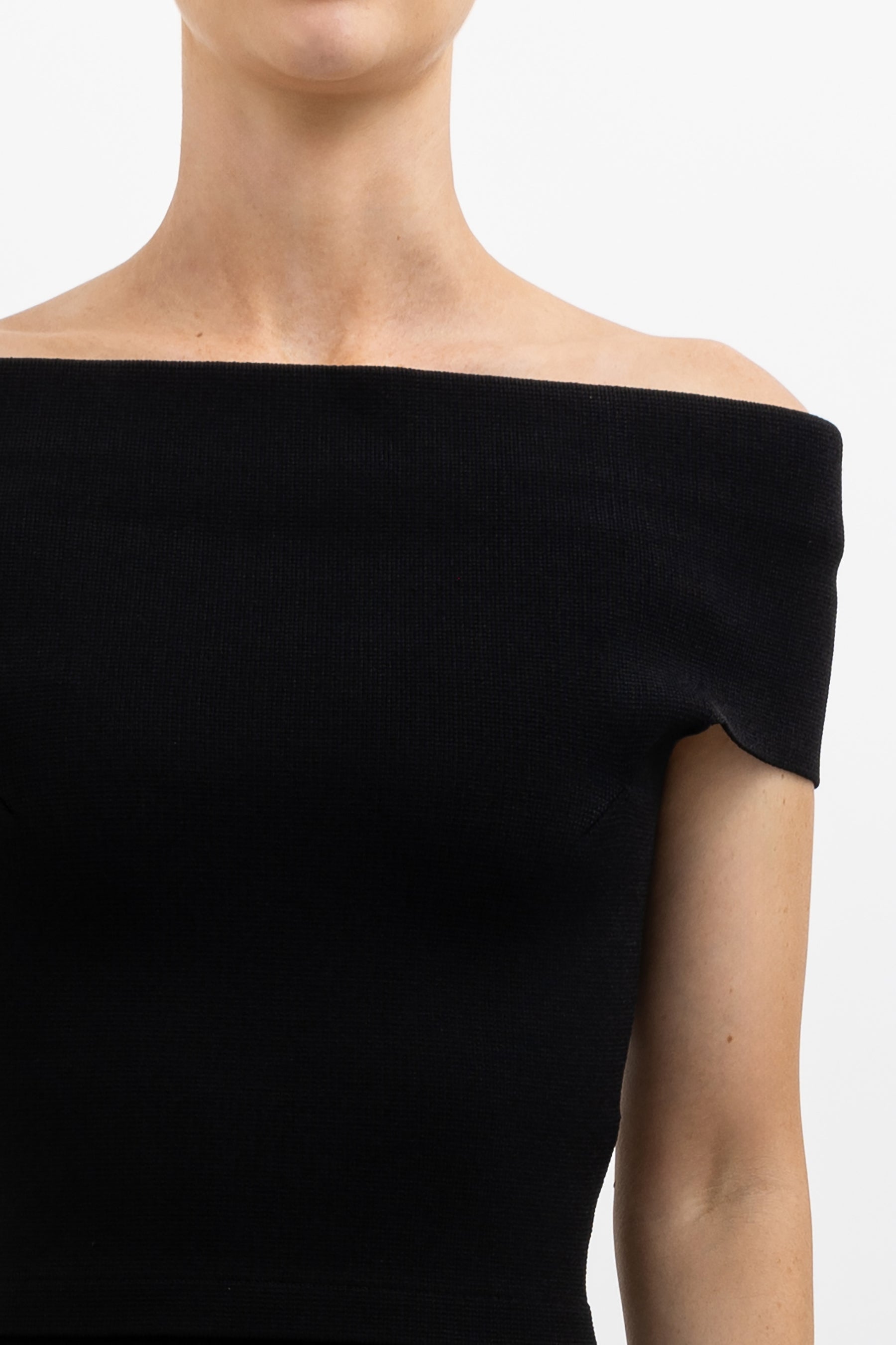 Crepe Off Shoulder Top