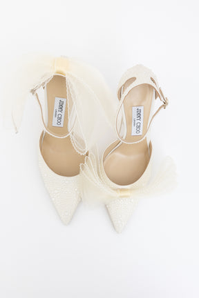 Averly Crystal-Embellished Pumps