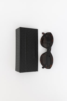 Oval Sunglasses Tortoishell