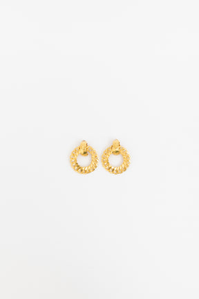 Braided Hoop Earrings