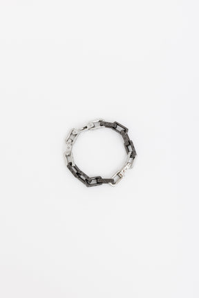 Silver Tone Link Bracelet