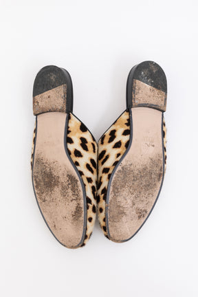 Pony Hair Princeton Mules