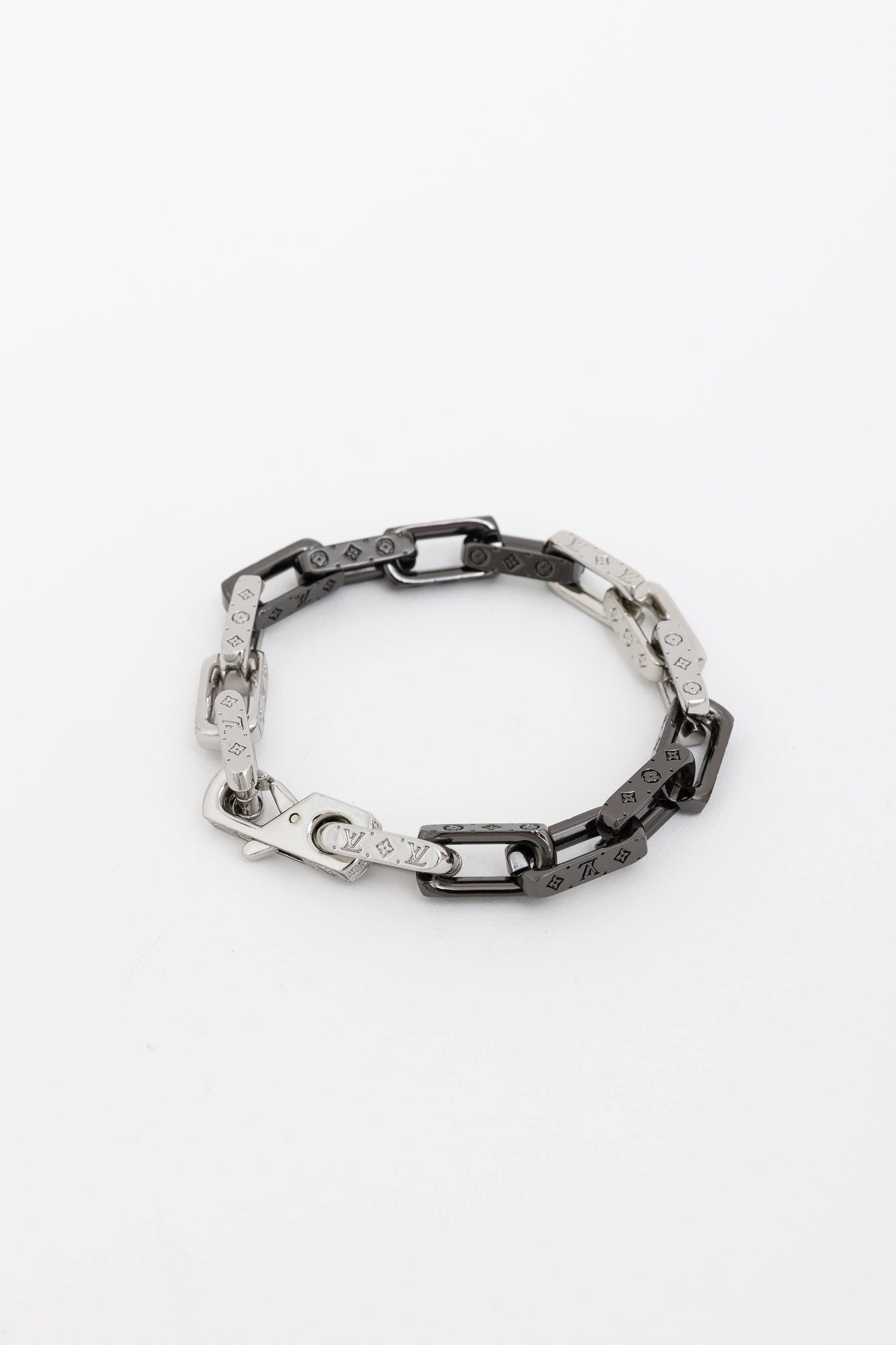 Silver Tone Link Bracelet