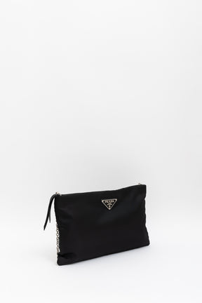 Tessuto Nylon Clutch Bag