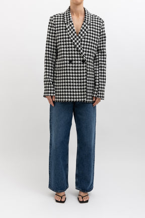 Houndstooth Blazer