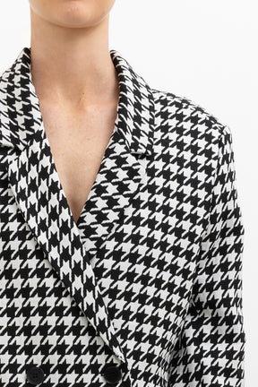 Houndstooth Blazer