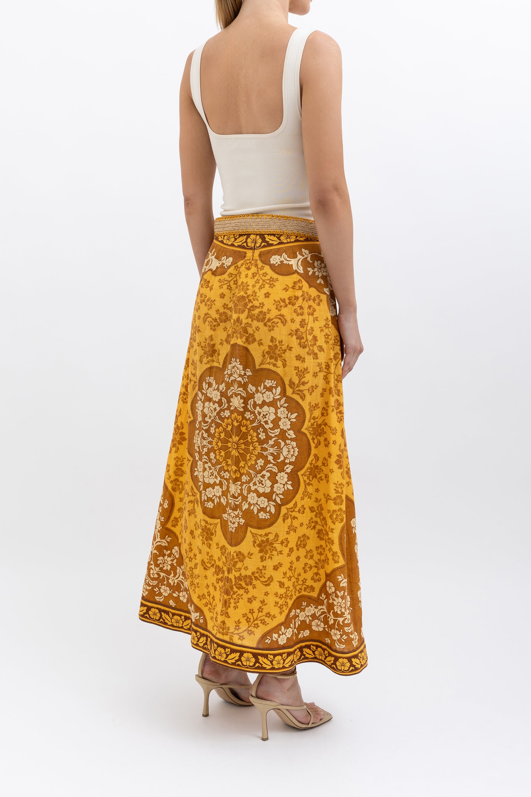 Raie Floral Maxi Skirt