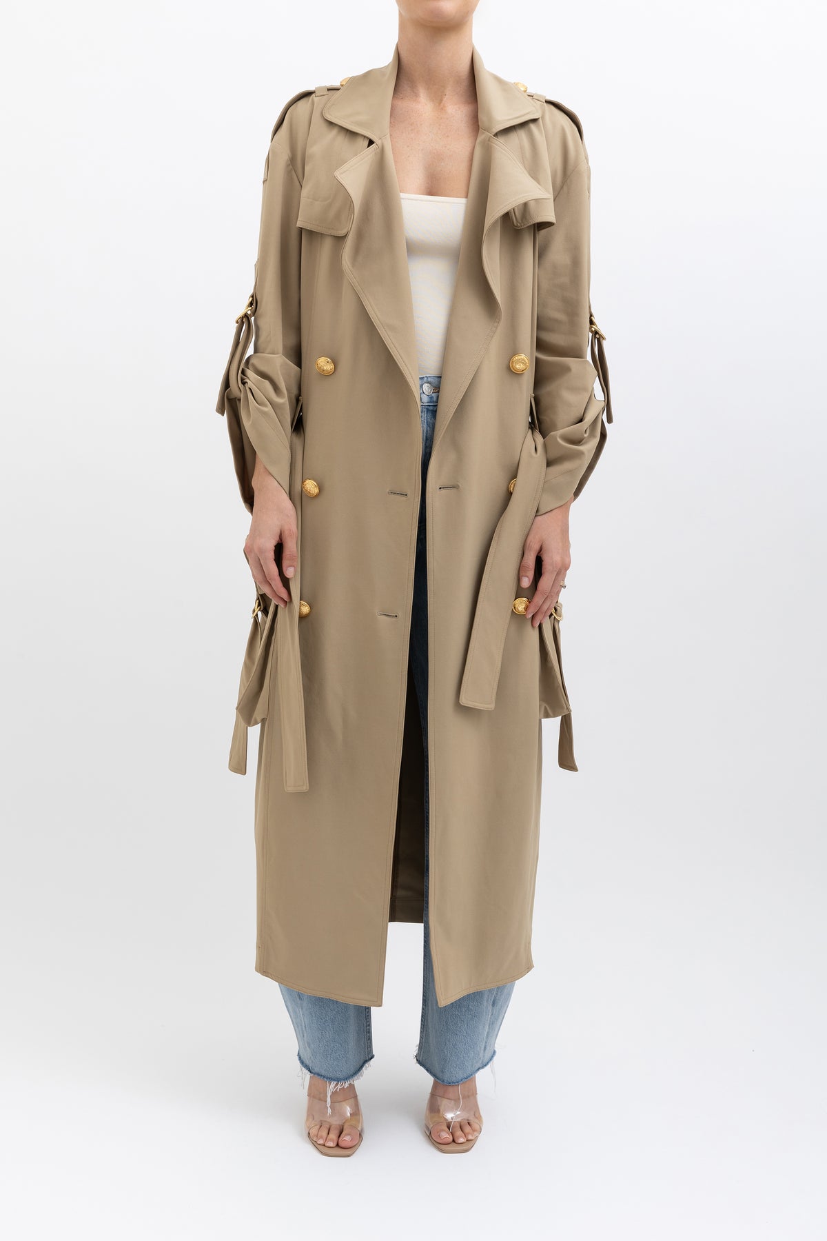 Double Breasted Trench Coat