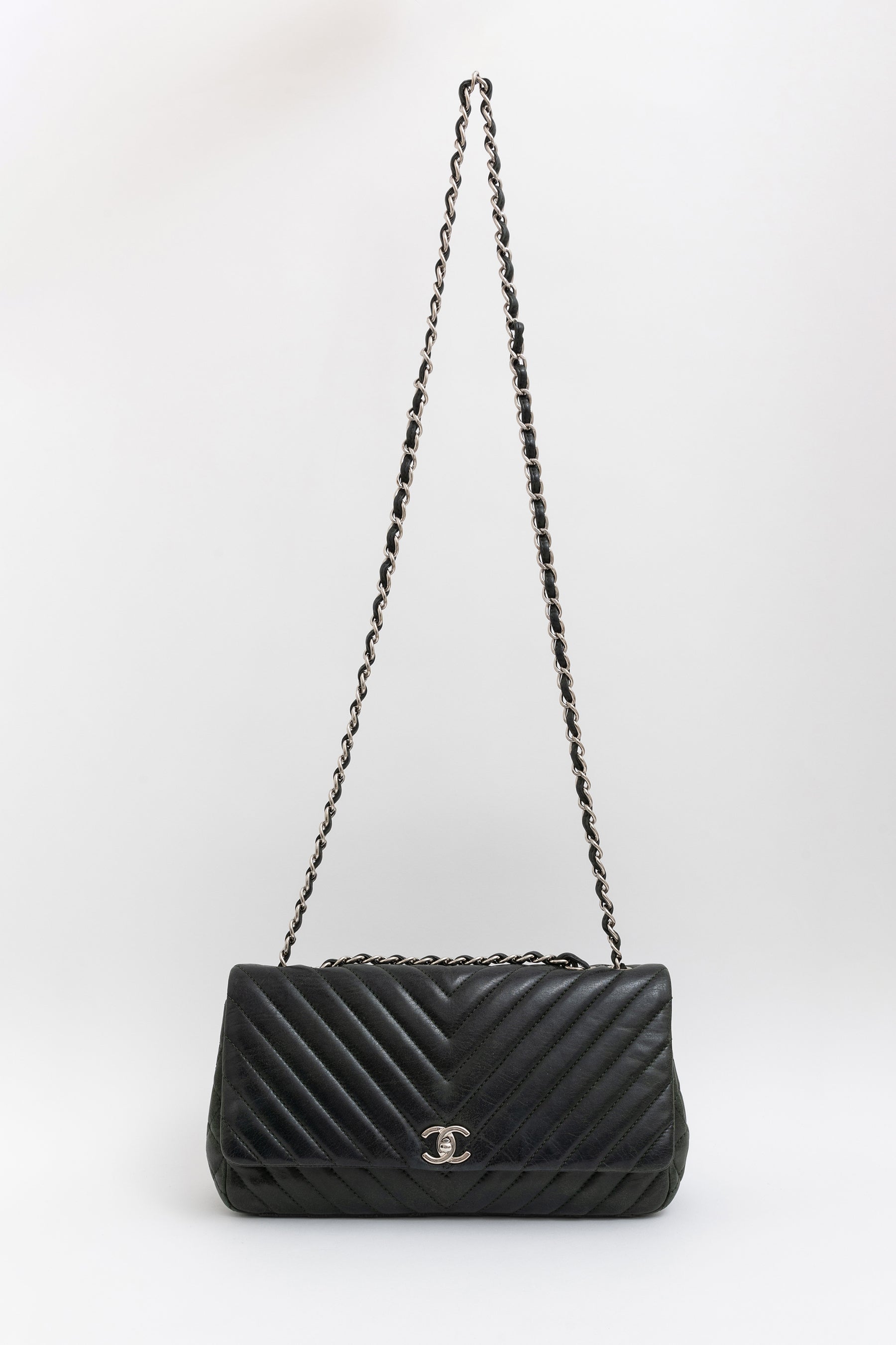 Chevron Flap Bag