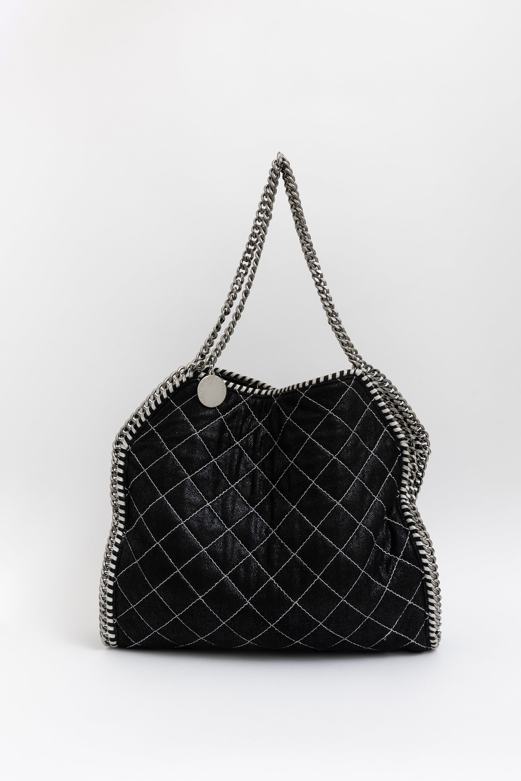 Quilted Falabella Tote Bag