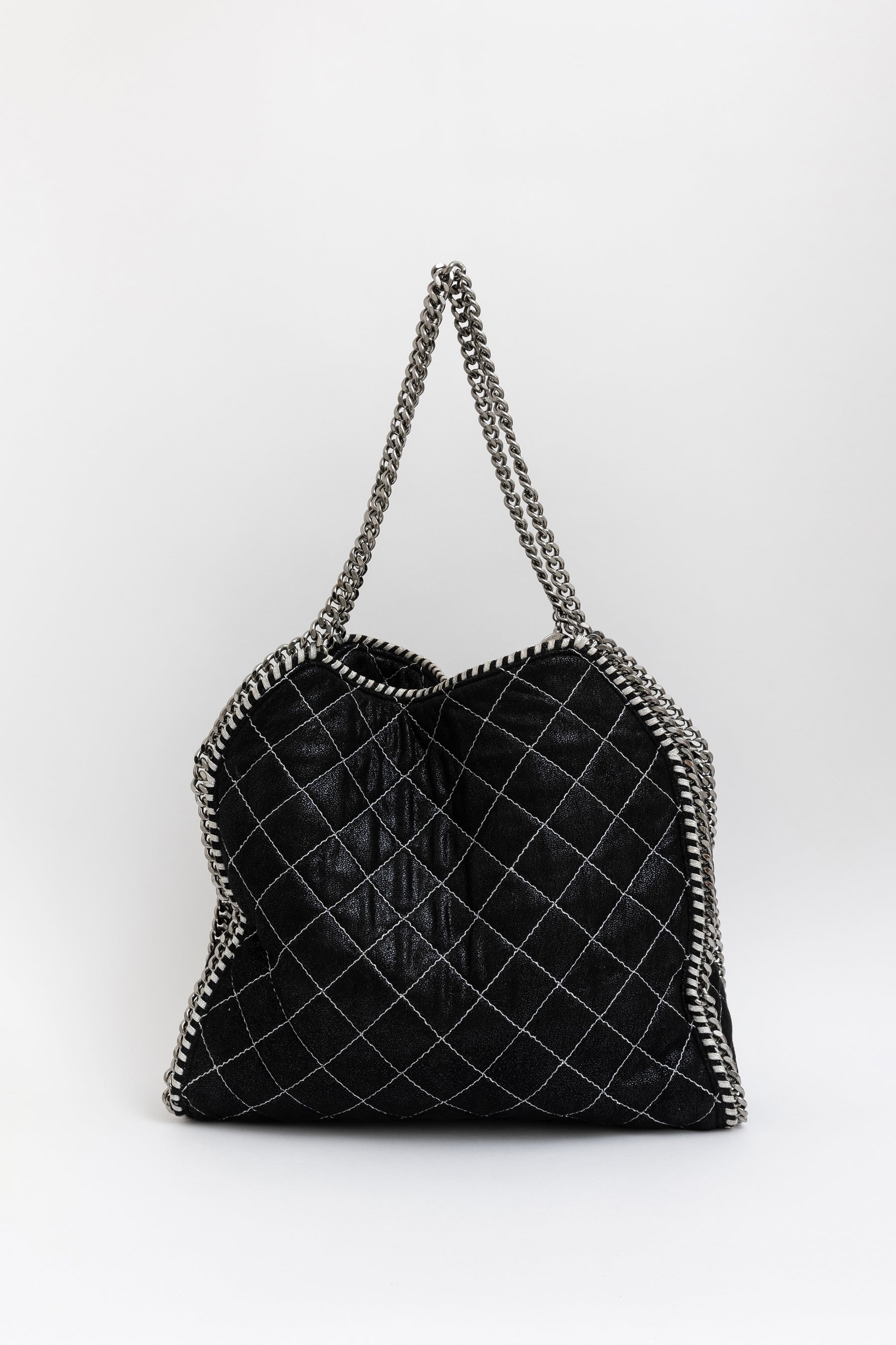 Quilted Falabella Tote Bag