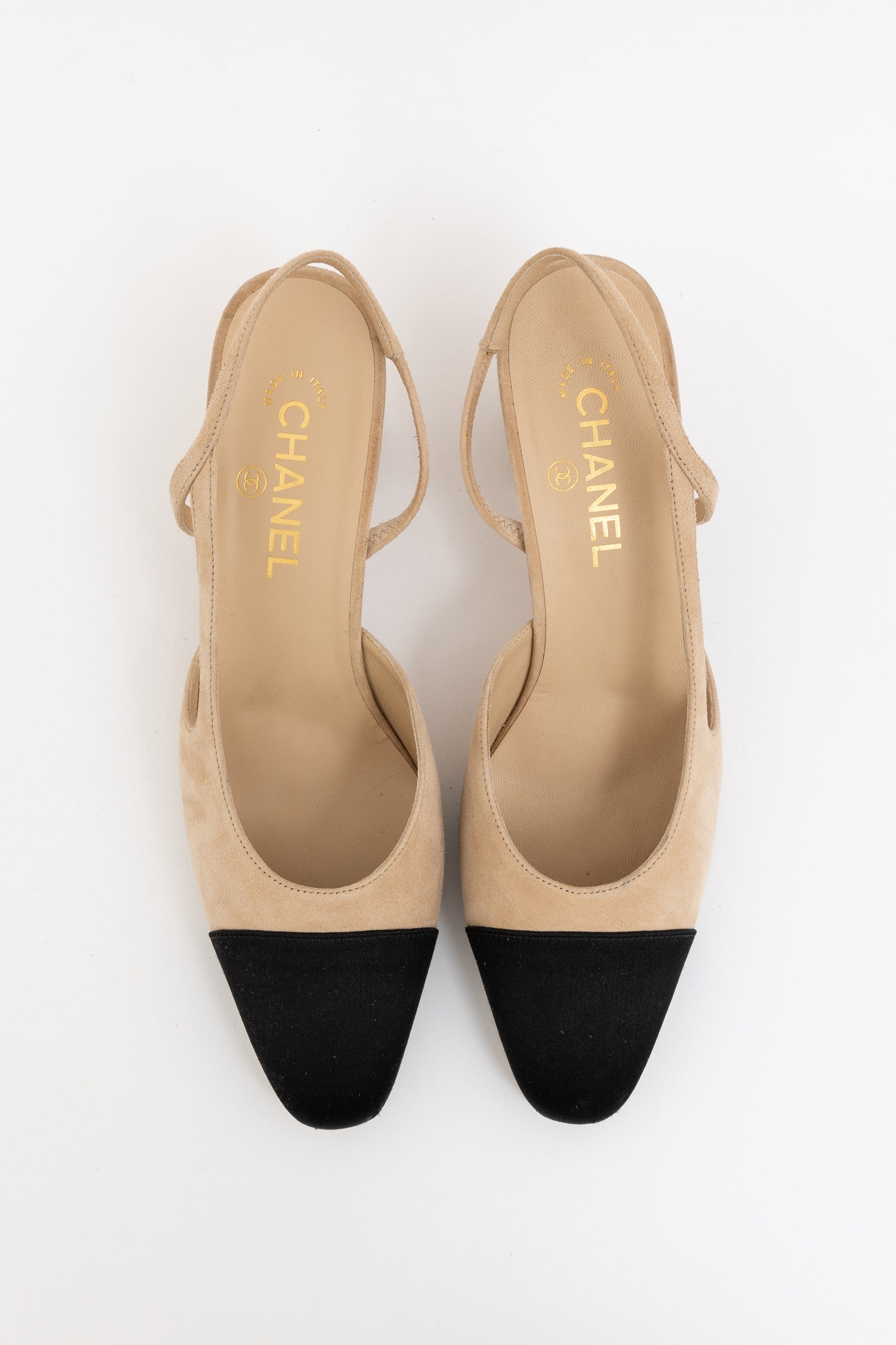 Suede Slingbacks