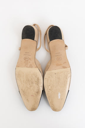 Suede Slingbacks