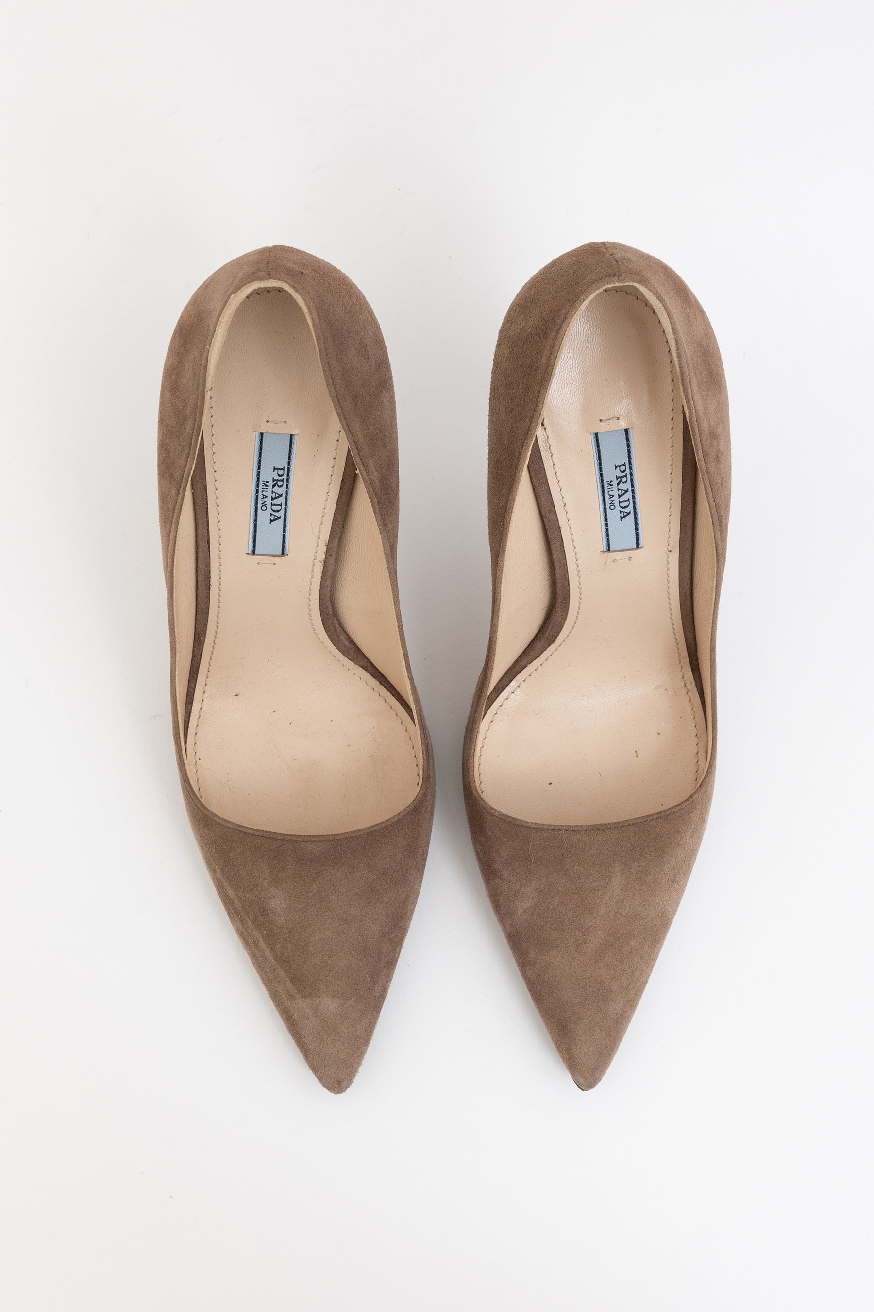 Suede Pointed Pump