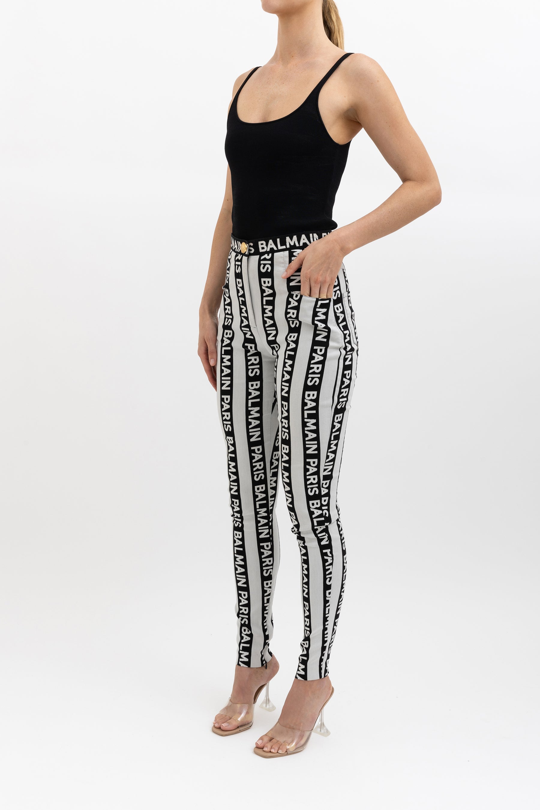 Logo Stretch Pants