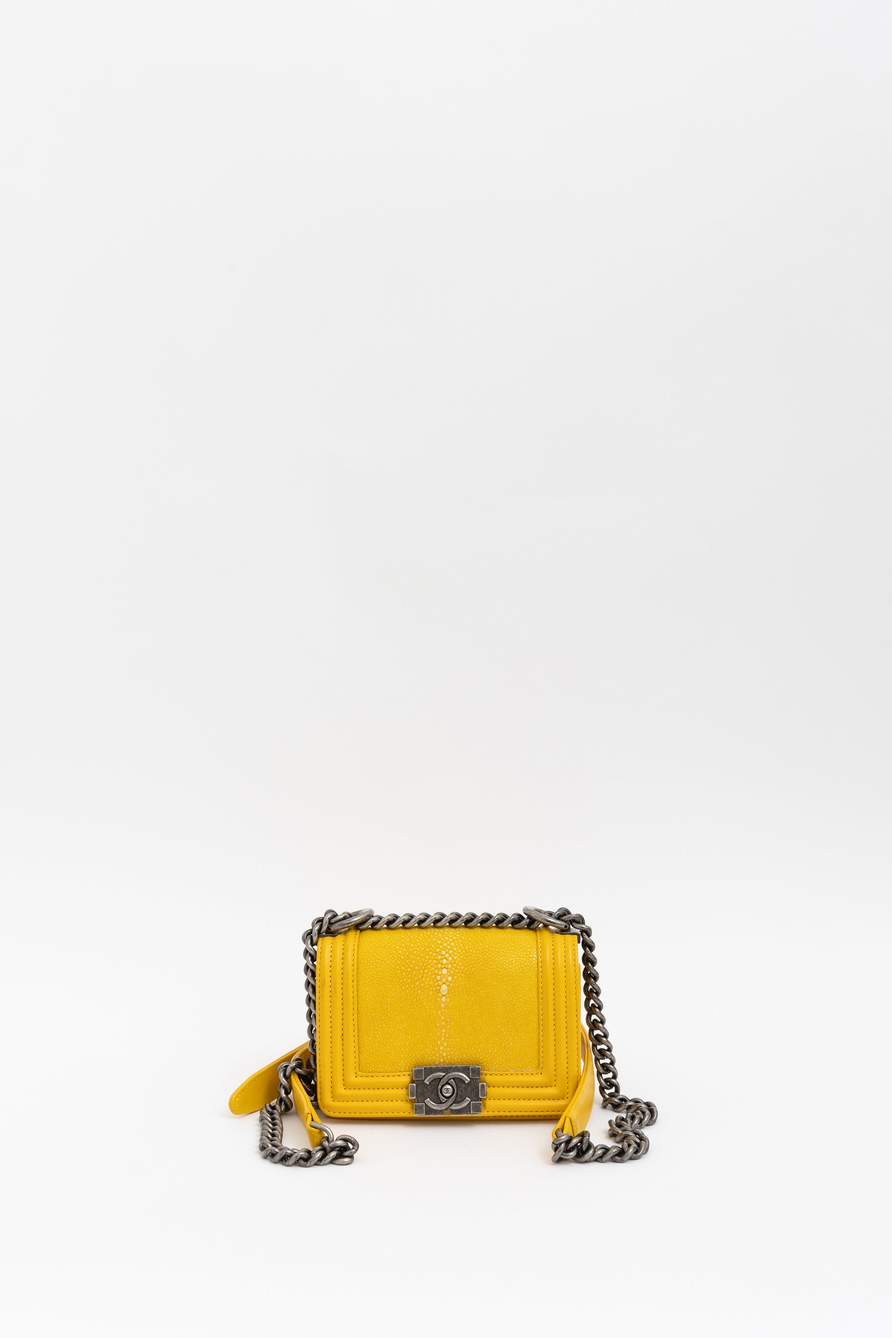 Galuchat Mini Boy Bag