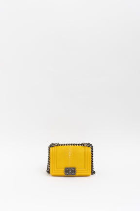 Galuchat Mini Boy Bag