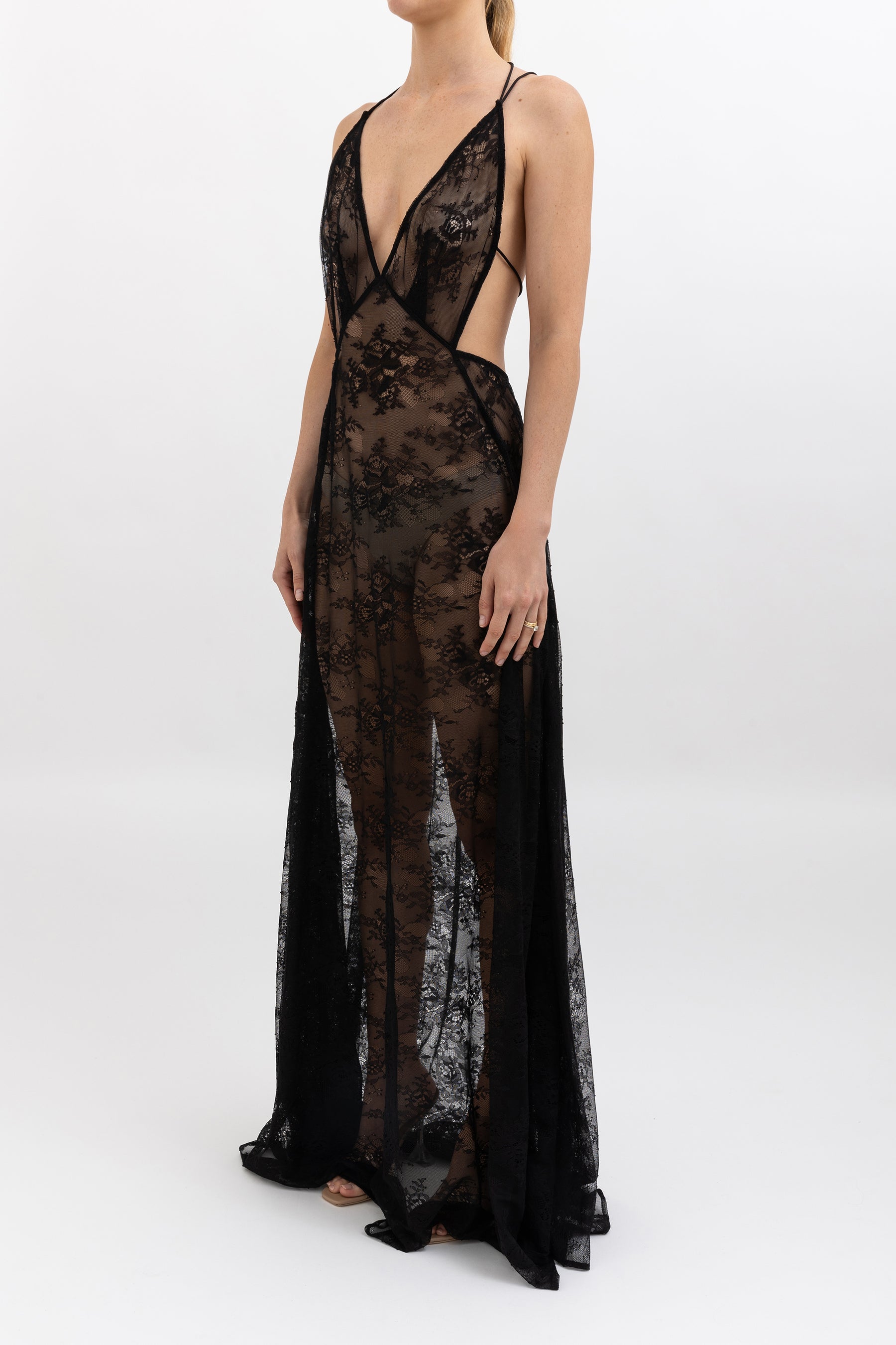 Shenise Lace Maxi Dress