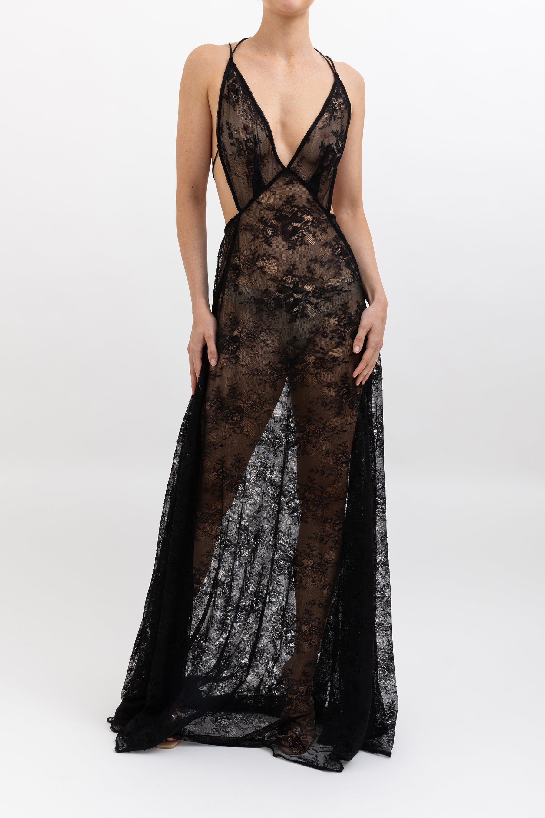 Shenise Lace Maxi Dress